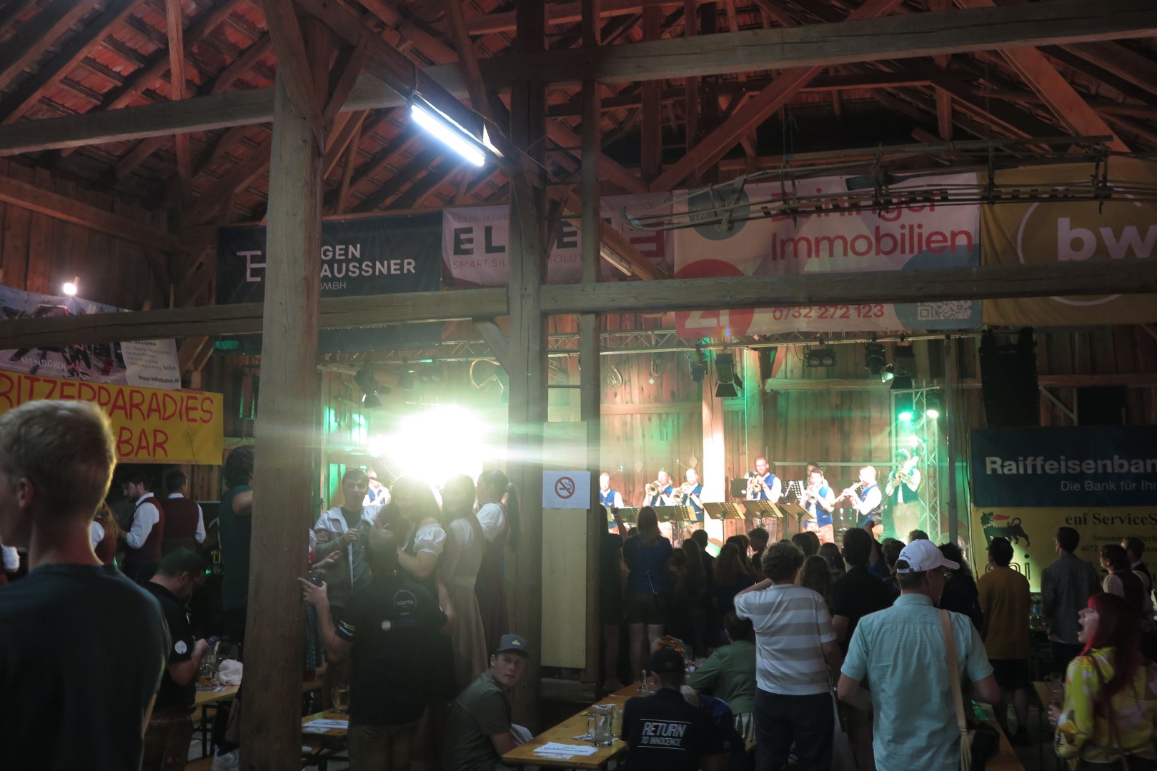 Stimmung im Stadel
